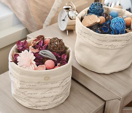 Maslový textilný košík, 