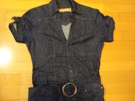 Riflové šaty-veľ.l, l