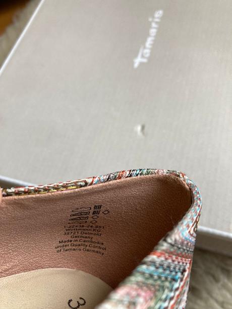 Lodičky, tamaris,37