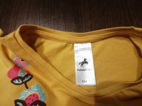 Dievčenské tričko, palomino,134