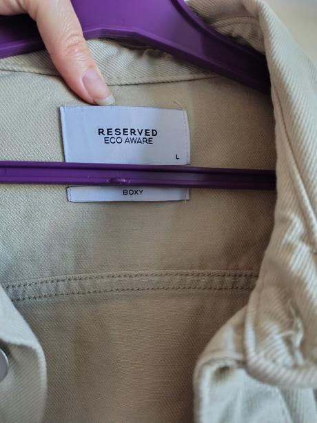 Khaki dzinsova bunda, reserved,l
