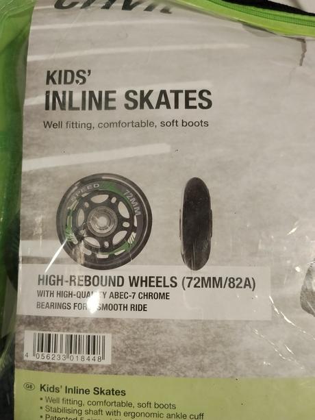 Kolieskové korčule, crivit,33