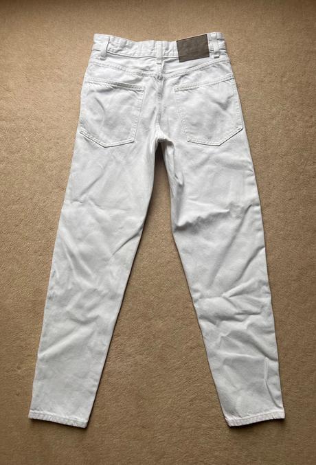 Biele rifle, bershka,32