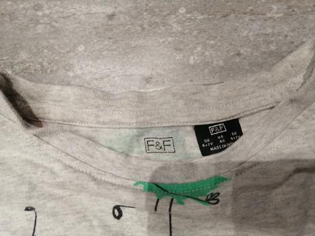 Pyžamo v122 faf sivé, f&f,122