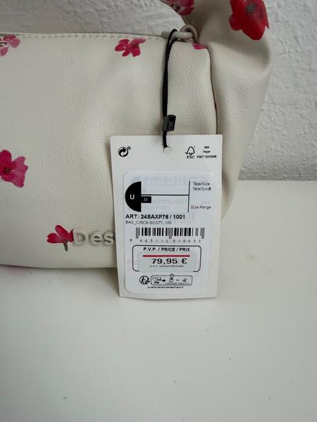 Desigual kabelka s visačkou, desigual