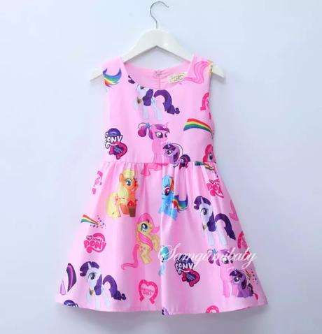 Šatky litle pony, 98 - 128