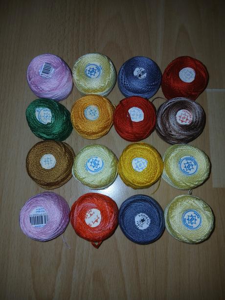 Drevená obruč na plátno a bavlnky, 