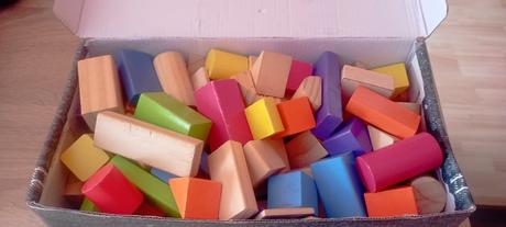 Drevené stavebné kocky, 