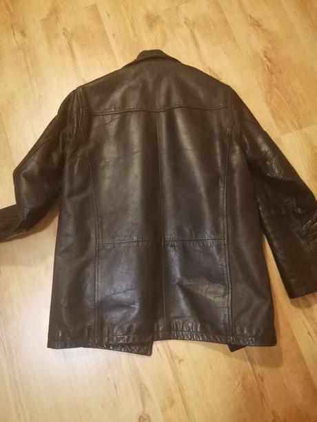 Kvalitná kožená bunda, 50