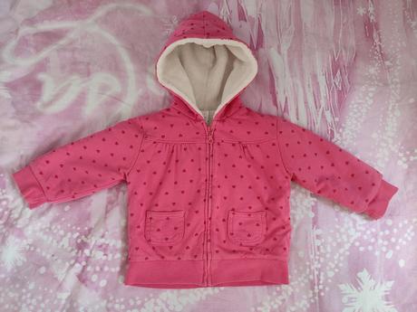 Zateplená mikina, baby club,80