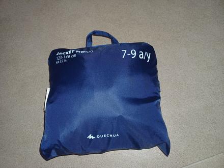 Nepremokavá tenká bunda quechua, quechua,128