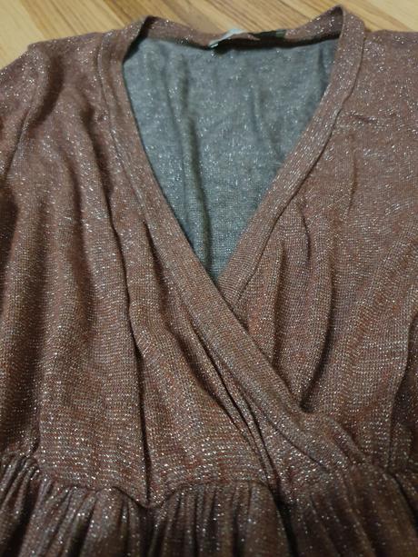 Prechodne plisované šaty, s