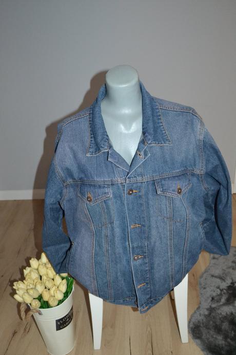 Pánska rifľová bunda, polo club, veľkosť l, l