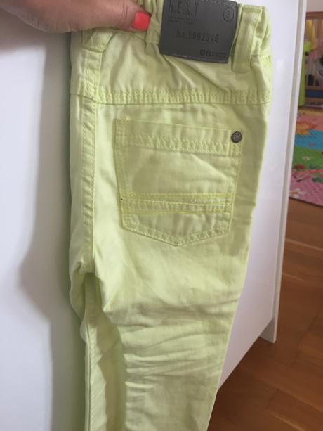 Krasne letne zlte nohavice , next,92