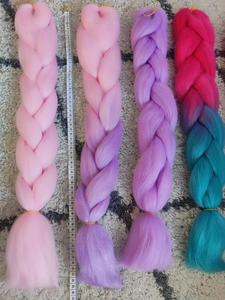 Kanekalon do vlasov boxerské alebo afro copíky,