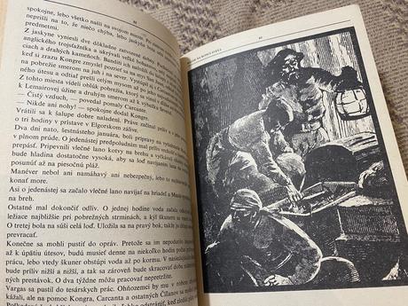 Stará kniha maják na konci sveta jules verne 1975,