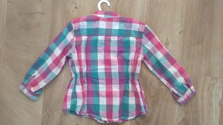 Karovana bluzka+predlzeny pleteny svetrik, 86–98