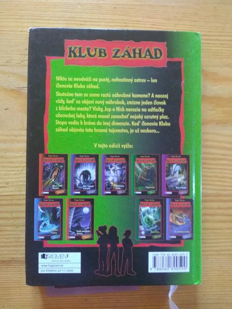 Klub záhad - ostrov náhrobkov,