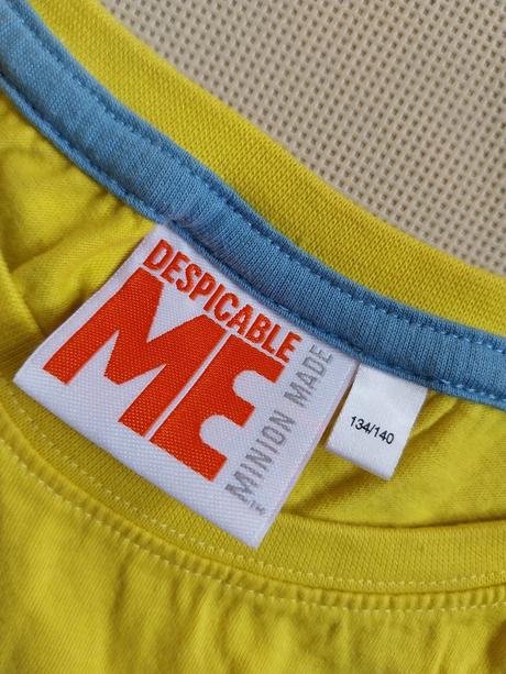 Tričko mimoni, c&a,134