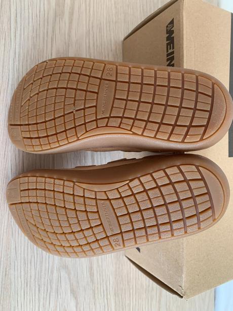 Kožené barefoot topánky weinbrenner, 28