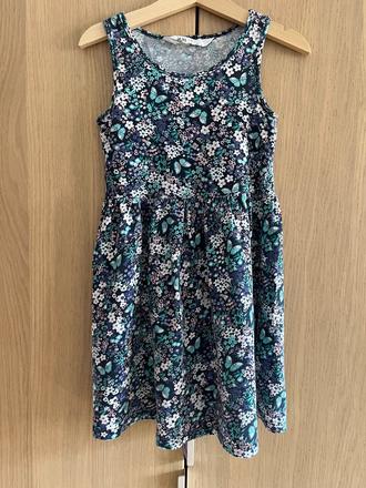 Šaty bez rukávov vel. 110/116, h&m,110