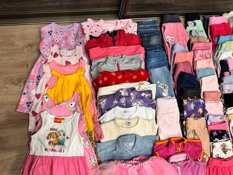 Maxi balík oblečenia - dievča 110, 104–116