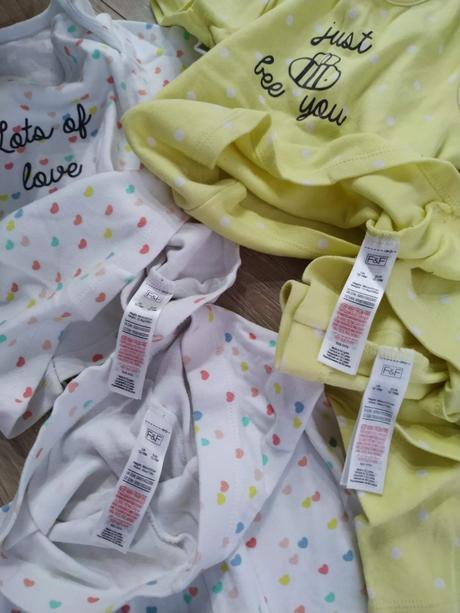 2 ks mäkké pyžamká f&f, veľ. 86, f&f,86