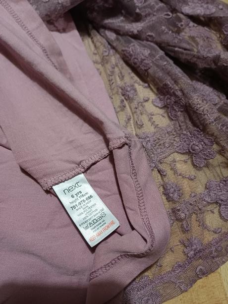 Krasne čipkovane šaty, next,116