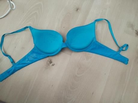 Tyrkysova podprsenka, aj ako plavky s,ajm kosiky b, 75b