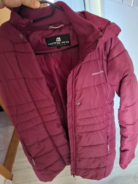 Zimná bunda predĺžená, alpine pro,s