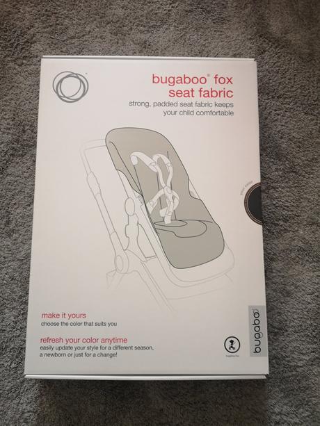 Bugaboo fox sedak steel blue, bugaboo,bugaboo fox