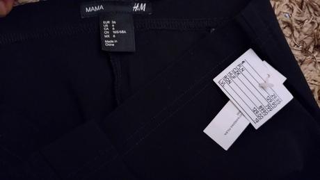 Tehotenské nohavice, h&m,36