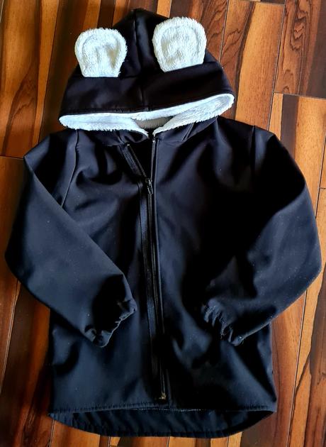 Softshellovy kabatik s uskami, 110