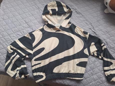 Crop mikina, h&m,158