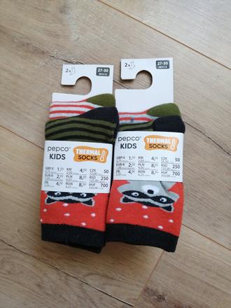Froté teplé ponožky veľ. 27 - 30, pepco,27