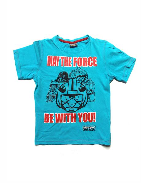  tričko angry birds star wars, primark,128