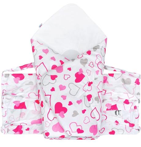 Klasická šnurovacia zavinovačka new baby ružové, 