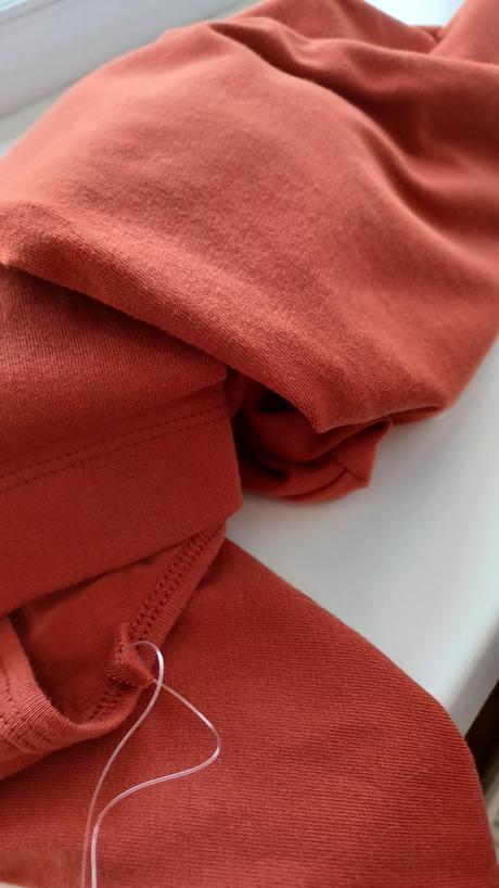 Terakotové predĺžené tričko, možno mini šaty, esmara,xs