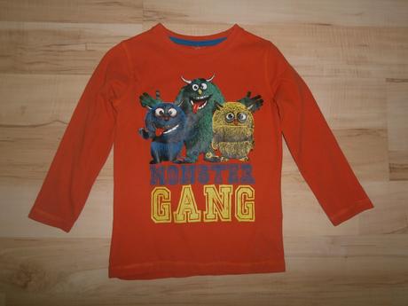 Tričká s dlhým rukávikom - 4 ks, 110