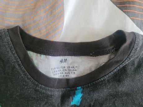 Tricka dvojicky motív palma, h&m,122