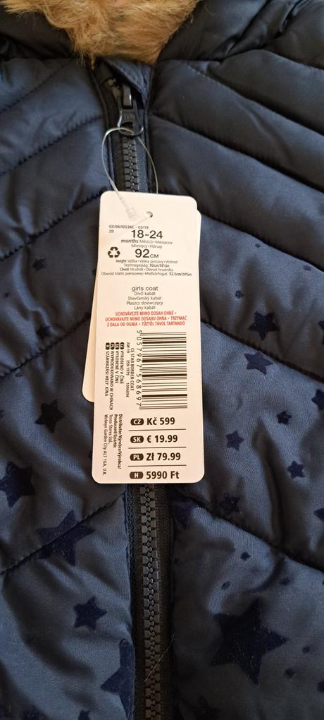 Zimná bundicka, f&f,86