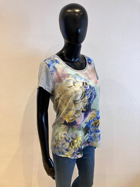 Dámske tričko s kvetom laura scott (40), l