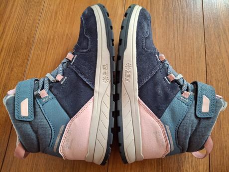 Topánky na zimu- kožené, quechua,34