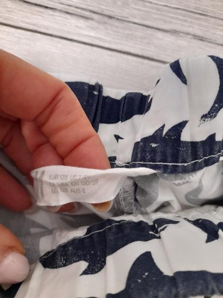 Kratasy so zralokom 7-8, h&m,128