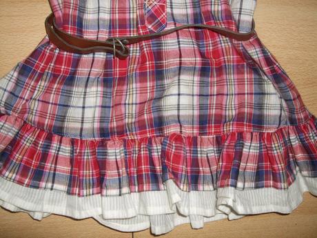 Károvaná tunika s opaskom zn. matalan, matalan,80