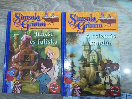Maď. knihy-rozprávky grimm 1., 2.,