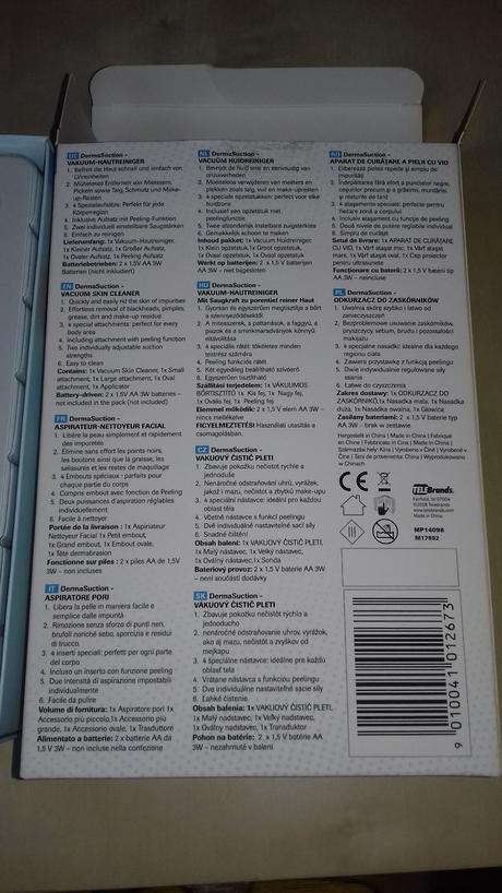 Vákuový čistič pleti dermasuction,