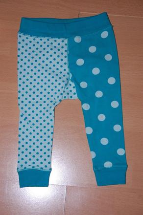 Bodkované legínky, lindex,68