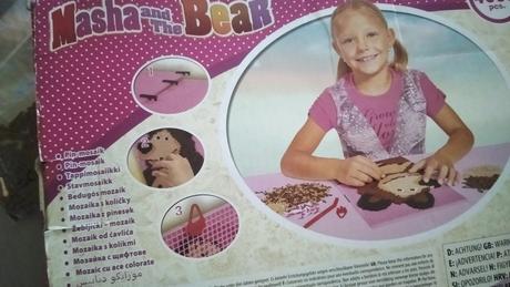 Máša a medveď mozaika 4000 ks,