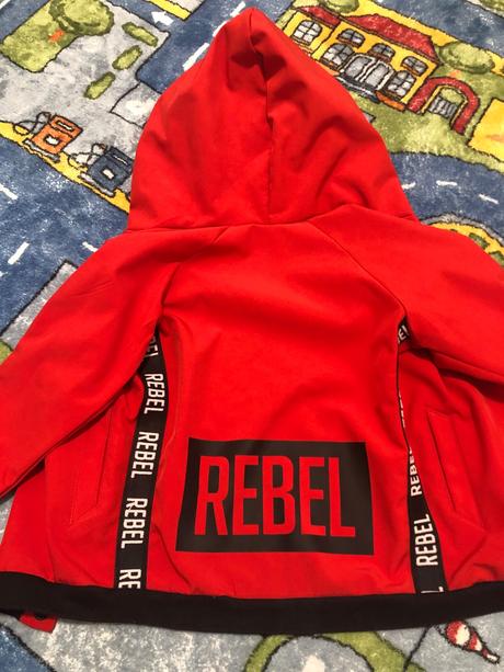 Softshellova bunda, rebel kids,104